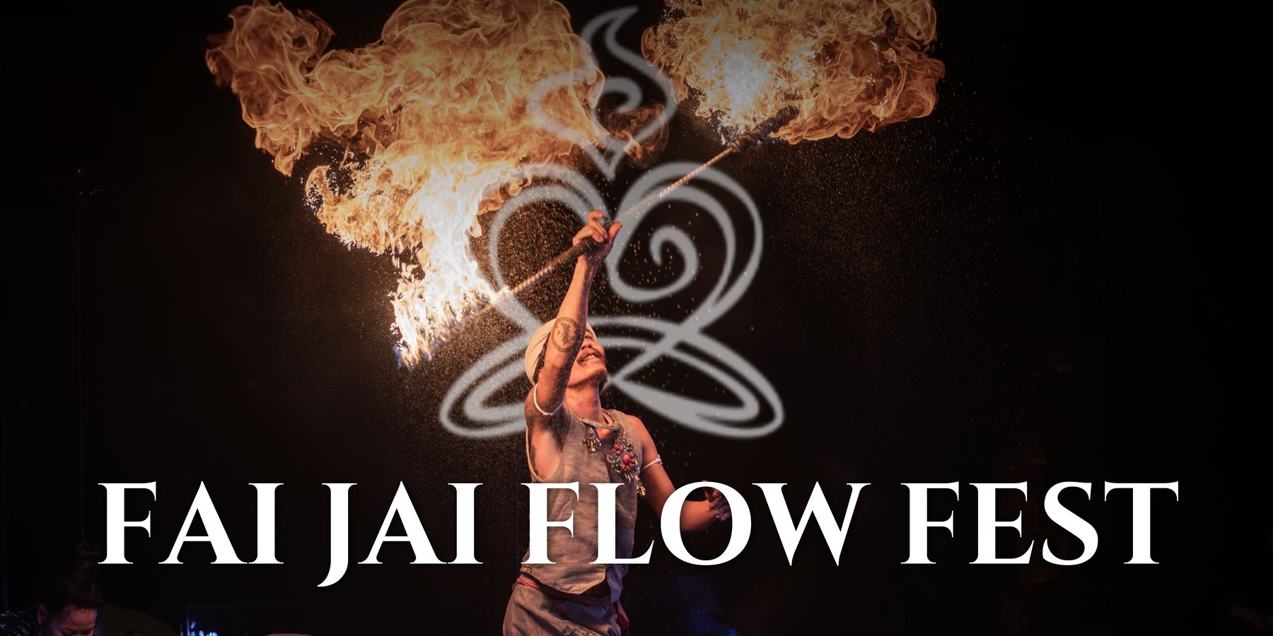 Fai Jai Flow Fest: a fire performer at the first ever festival
